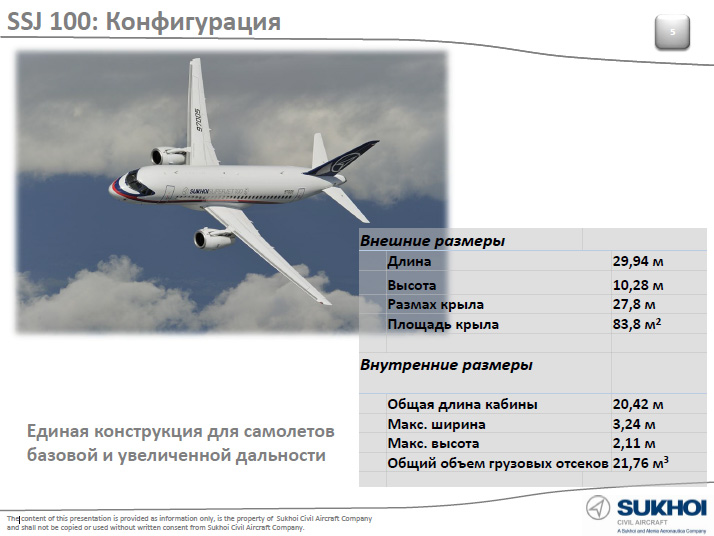 Презентация ssj 100